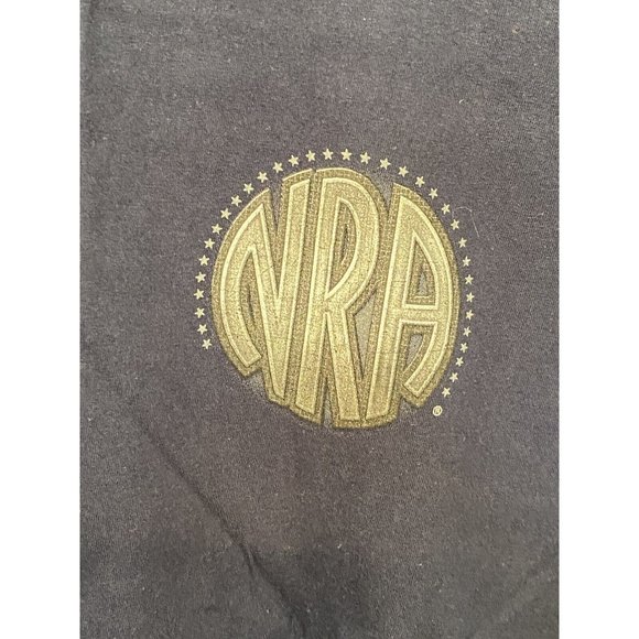NRA Blue S/S T-Shirt Men's Size XL Some Things are Not Negotiable 2013 - Picture 4 of 14